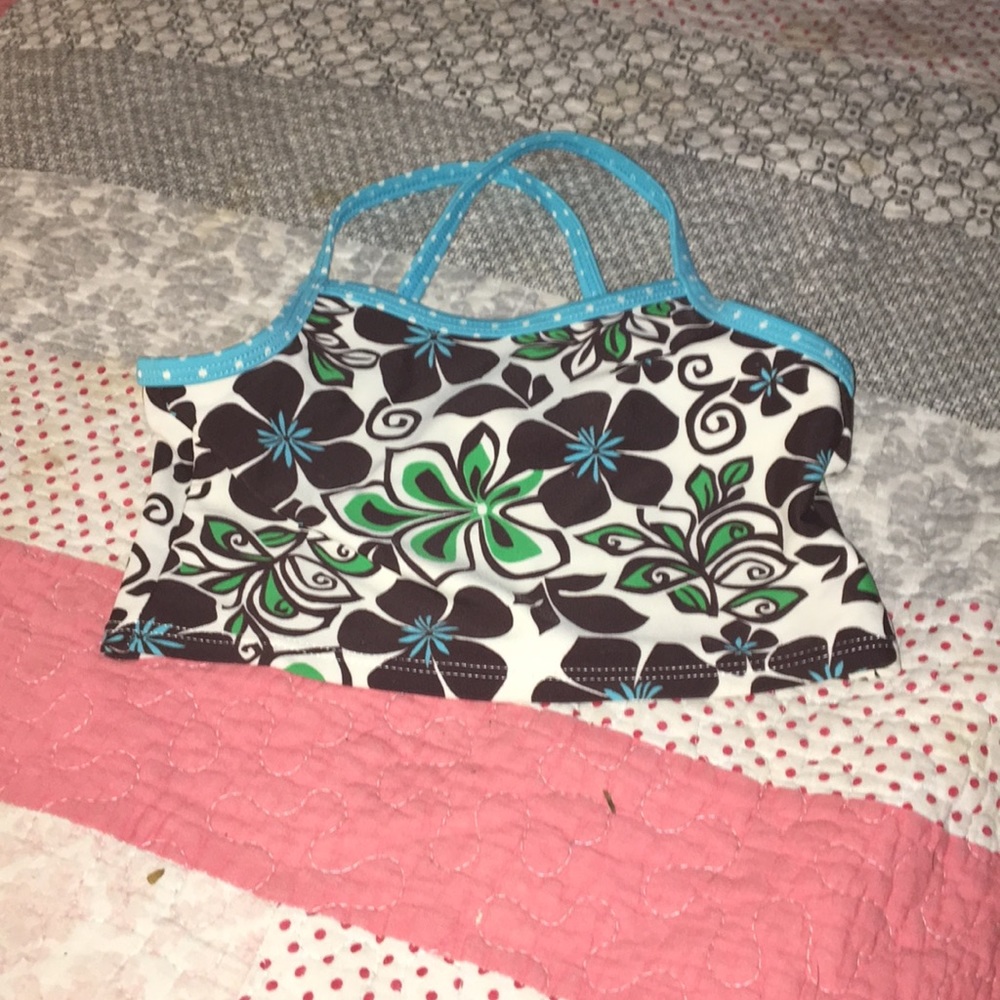 Girls swim top
